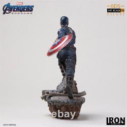 1/10 Iron Studios Avengers Endgame Captain America Deluxe BDS Art Statue Model