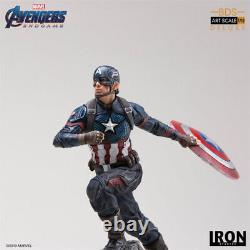 1/10 Iron Studios Avengers Endgame Captain America Deluxe BDS Art Statue Model