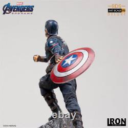 1/10 Iron Studios Avengers Endgame Captain America Deluxe BDS Art Statue Model