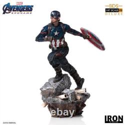 1/10 Iron Studios Avengers Endgame Captain America Deluxe BDS Art Statue Model