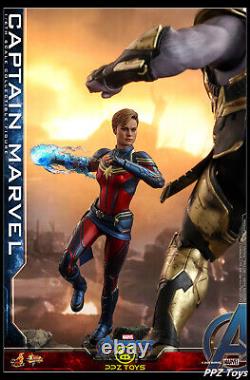 1/6 Hot Toys Marvel Avengers 4 EndGame Captain Marvel Collctible Figure MMS575