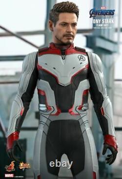1/6 Hot Toys Mms537 Avengers Endgame Tony Stark (team Suit) Movie Action Figure