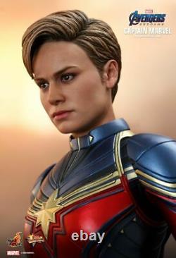 1/6 Hot Toys Mms575 Avengers Endgame Captain Marvel Carol Danvers Movie Figure