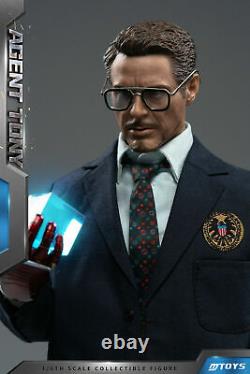 16 MTOYS MS015 Avengers Endgame Iron Man Shield Tony figure Collectible