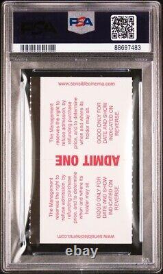 2019 Avengers End Game Opening Week Film Movie Ticket (full) Psa 10 Gem Mint