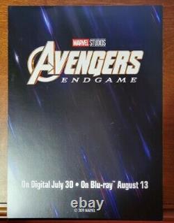 2019 SDCC Avengers Endgame Signed Poster 5 Signatures Russo Bros Sebastian Stan