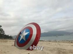 75th Avengers Captain America Shield Aluminum Metal Shield Movie Cosplay