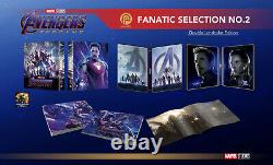 AVENGERS ENDGAME Blu-ray 4K UHD + 2D Steelbook FANATIC SELECTION OC BOXSET