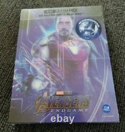 AVENGERS ENDGAME Lenticular Fullslip B1 Steelbook 4K UHD Blu-ray WeET Exclusive