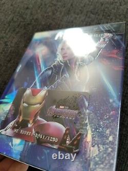 AVENGERS ENDGAME Lenticular Fullslip B1 Steelbook 4K UHD Blu-ray WeET Exclusive