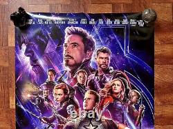 AVENGERS ENDGAME MOVIE POSTER OFFICIAL DS 27x40 IRON MAN THOR ETC