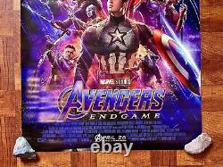 AVENGERS ENDGAME MOVIE POSTER OFFICIAL DS 27x40 IRON MAN THOR ETC