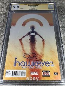 All New Hawkeye 1 CGC SS 9.8 Jeremy Renner Avengers Endgame Movie 6/15