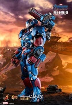 Avengers 4 Endgame Iron Patriot 1/6th Scale Die-Cast Hot Toys Action Figure