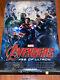 Avengers Age Of Ultron Movie Poster Cast Signed Stan Lee Endgame Infinity War