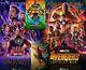 Avengers Endgame 27x40 Poster 5lot Original Theater Spider-man Infinity War Thor