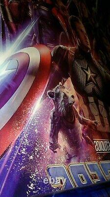Avengers ENDGAME 27x40 Poster 5LOT Original Theater SPIDER-MAN INFINITY WAR THOR