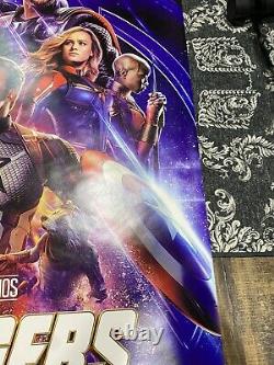 Avengers ENDGAME 4x6 Bus Shelter DS Movie Poster Marvel Robert Downey Chris Evan