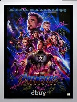 Avengers ENDGAME Hand Signed With Certificate Of Authenticity