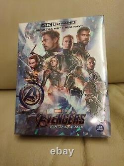 Avengers End Game 4K+2D Steelbook, Fullslip A2 NewithSealed, Weet, 615/950