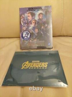 Avengers End Game 4K+2D Steelbook, Lenticular B2 NewithSealed, Weet
