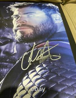 Avengers Endgame 13x19 Numbered Poster Signed By Chris Hemsworth (Thor)