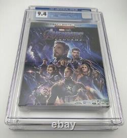 Avengers Endgame (2019) Blu-ray New Sealed Slipcover Graded CGC 9.4 A++