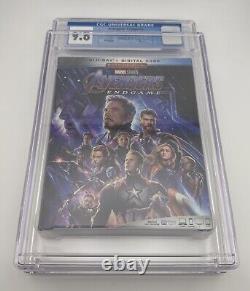 Avengers Endgame (2019) Blu-ray New Sealed Slipcover Graded CGC 9.6 A+