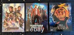 Avengers Endgame 4K Guardians Galaxy Vol 2 Doctor Strange 3D WeET A2 Steelbook