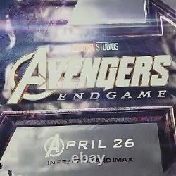 Avengers Endgame 5ft X 8ft 2019 Theater Adv Teaser Banner Orig 96x60 D/S Marvel