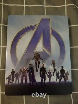 Avengers Endgame Fanatic Selection Double Lenticular Steelbook (4K UHD)