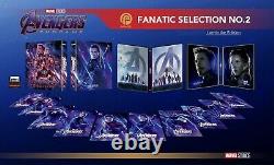 Avengers Endgame Fanatic Selection SteelBook One-Click 4K UHD + 2D Blu-ray