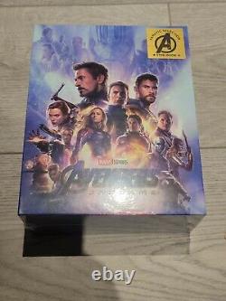 Avengers Endgame Fanatics Selection 1-Click Steelbook Set (Blu-ray + 4K UHD) NEW