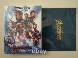 Avengers Endgame Fullslip Steelbook 4k UHD WeET Collection Type A2