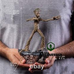 Avengers Endgame Groot Art 1/10 Statue Collect Sculpture Gifts Tree People New