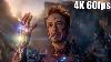 Avengers Endgame I Am Iron Man 4k 60fps