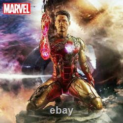 Avengers Endgame Iron Man Tony Stark MK85 Figure 1/6 Model Toys With LED Lights