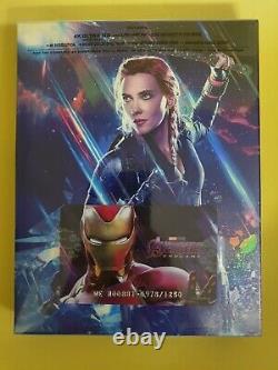 Avengers Endgame Lenticular Fullslip Steelbook 4k UHD WeET Collection Type B1