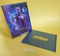Avengers Endgame Lenticular Fullslip Steelbook 4k UHD WeET Collection Type B1