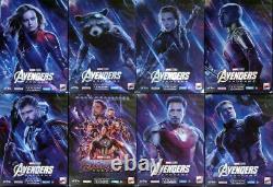 Avengers Endgame Marvel / Iron Man Bus Shelter Character Movie Poster