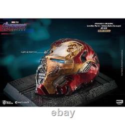 Avengers Endgame Master Craft Iron Man MARK50 Helmet Battle Damaged Statue