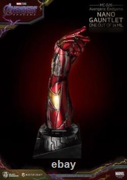 Avengers Endgame Nano Gauntlet Action Figure Lifesize Masterpiece Marvel Movie
