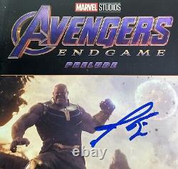 Avengers Endgame Prelude #2 CGC SS 9.8 Photo Cover Variant Signed Josh Brolin