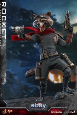 Avengers Endgame Rocket Raccoon 1/6 Scale Figure (2023) Hot Toys New