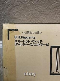 Avengers Endgame S. H. Figuarts Scarlet Witch Authentic Bandai Brand New US Seller