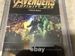 Avengers Infinity War 1 CGC SS 9.8 Jim Starlin Auto Thanos Endgame 2019 Movie