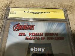 Avengers Infinity War 1 CGC SS 9.8 Jim Starlin Auto Thanos Endgame 2019 Movie