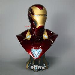 AvengersEndgame Iron Man MK50 1/2 Bust Statue Resin Figure Model Collectiable