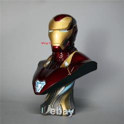 AvengersEndgame Iron Man MK50 1/2 Bust Statue Resin Figure Model Collectiable