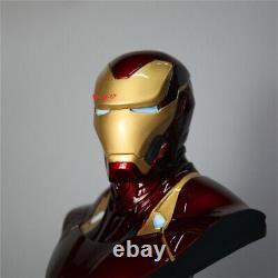 AvengersEndgame Iron Man MK50 1/2 Bust Statue Resin Figure Model Collectiable